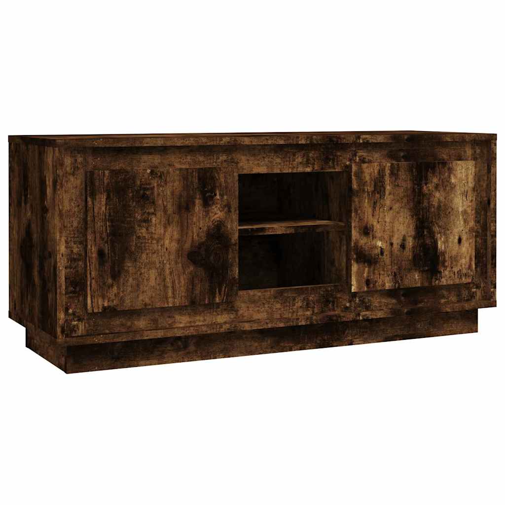 vidaXL Tv-meubel 102x35x45 cm bewerkt hout wit