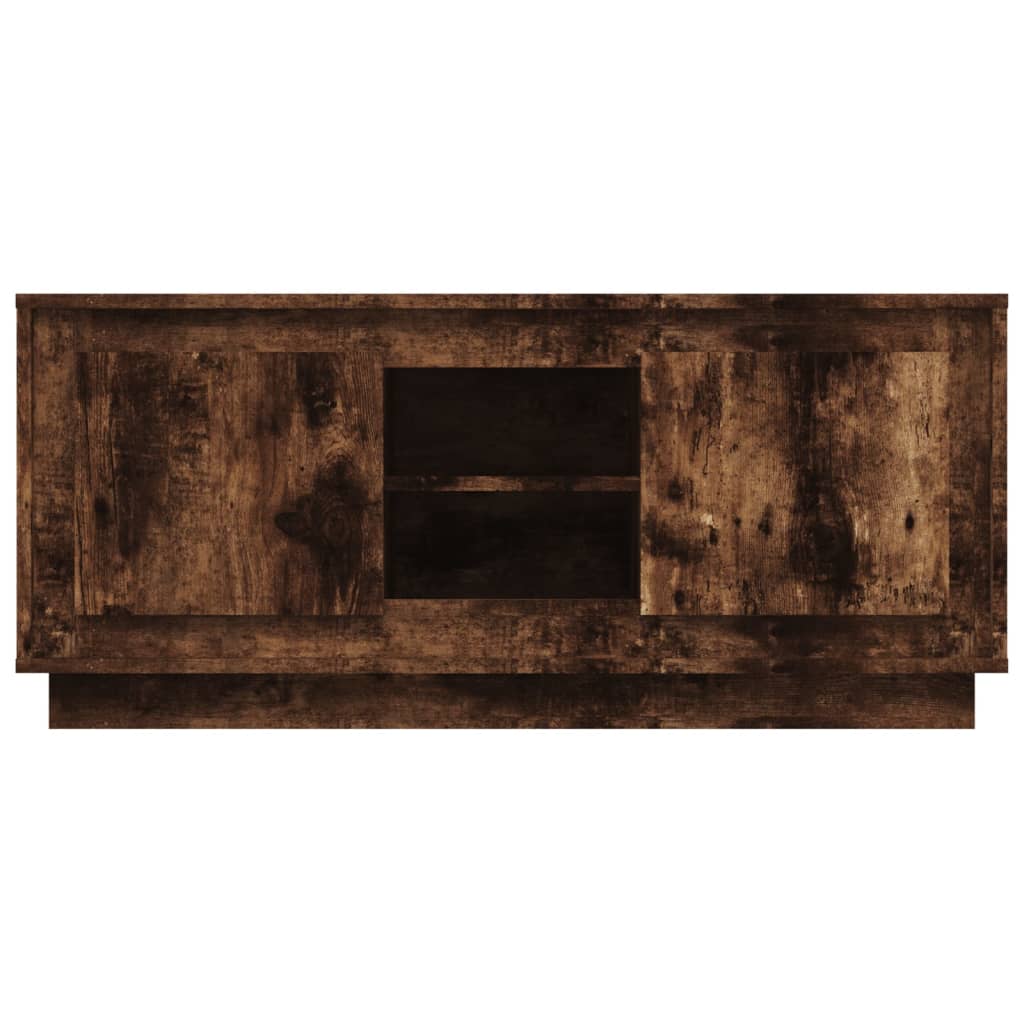 vidaXL Tv-meubel 102x35x45 cm bewerkt hout wit