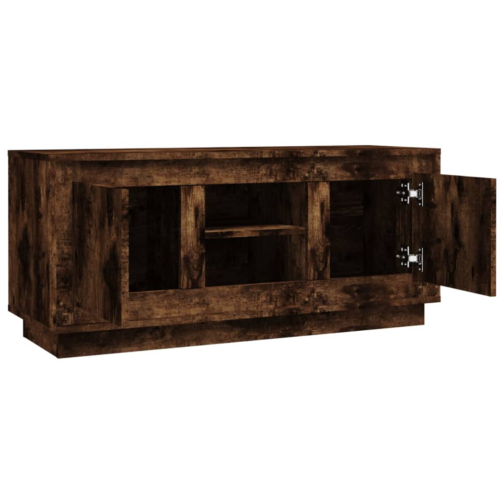 vidaXL Tv-meubel 102x35x45 cm bewerkt hout wit
