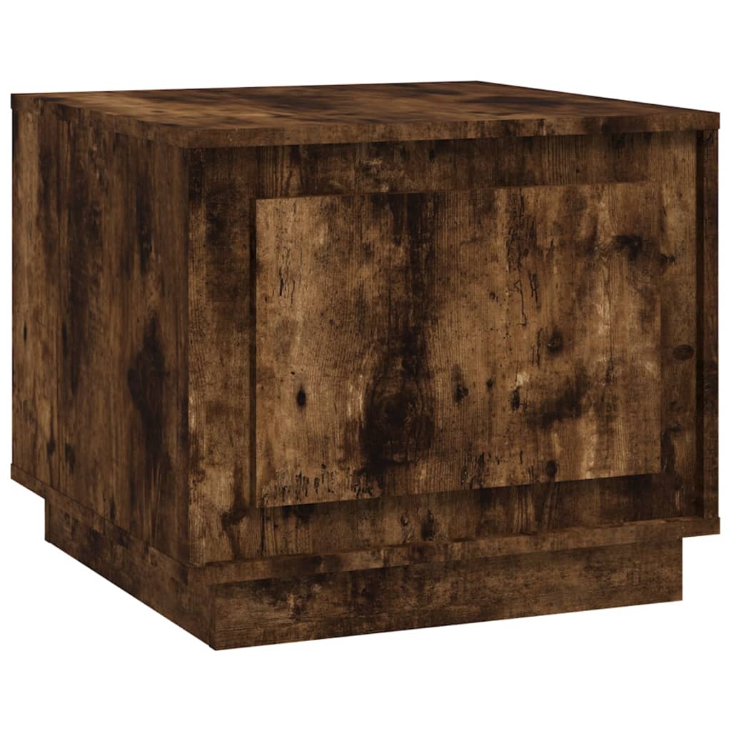 vidaXL Salontafel 51x50x44 cm bewerkt hout wit