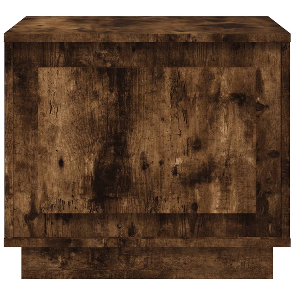 vidaXL Salontafel 51x50x44 cm bewerkt hout wit