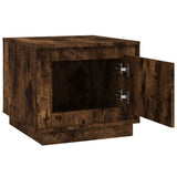 vidaXL Salontafel 51x50x44 cm bewerkt hout wit