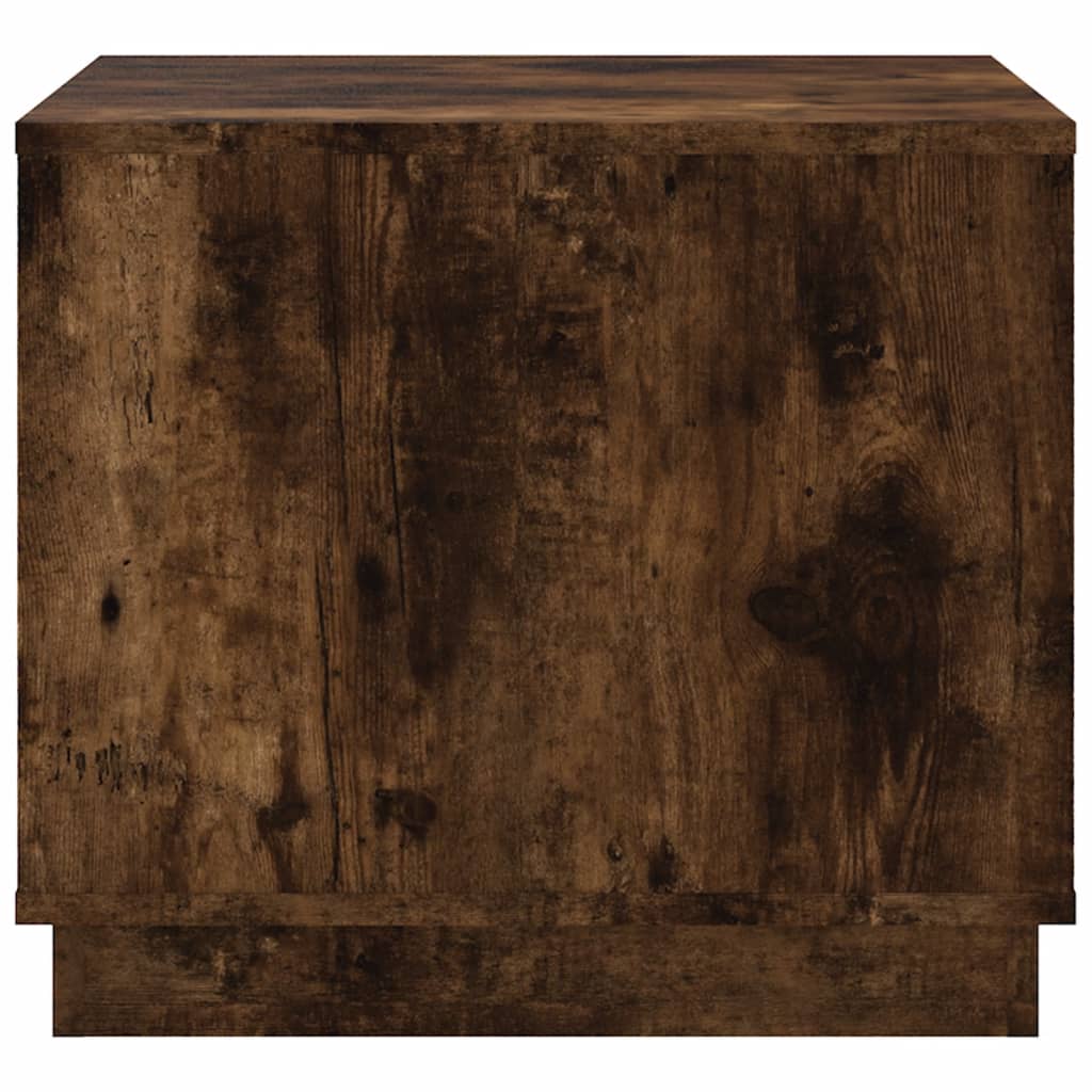 vidaXL Salontafel 51x50x44 cm bewerkt hout wit