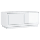 vidaXL Coffee table 102x50x44 cm engineered wood white