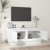 vidaXL Coffee table 102x50x44 cm engineered wood white