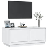vidaXL Coffee table 102x50x44 cm engineered wood white