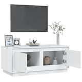 vidaXL Coffee table 102x50x44 cm engineered wood white