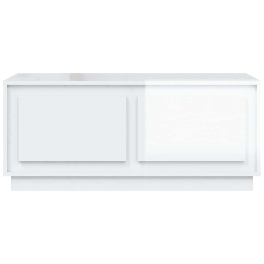 vidaXL Coffee table 102x50x44 cm engineered wood white
