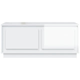 vidaXL Coffee table 102x50x44 cm engineered wood white