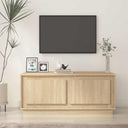 vidaXL Coffee table 102x50x44 cm engineered wood white