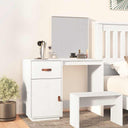 vidaXL Kaptafel 95x50x134 cm massief grenenhout