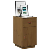 vidaXL Bureaukastje 40x50x75 cm massief grenenhout