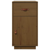 vidaXL Bureaukastje 40x50x75 cm massief grenenhout