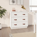 vidaXL Dressoir 80x40x75 cm massief grenenhout