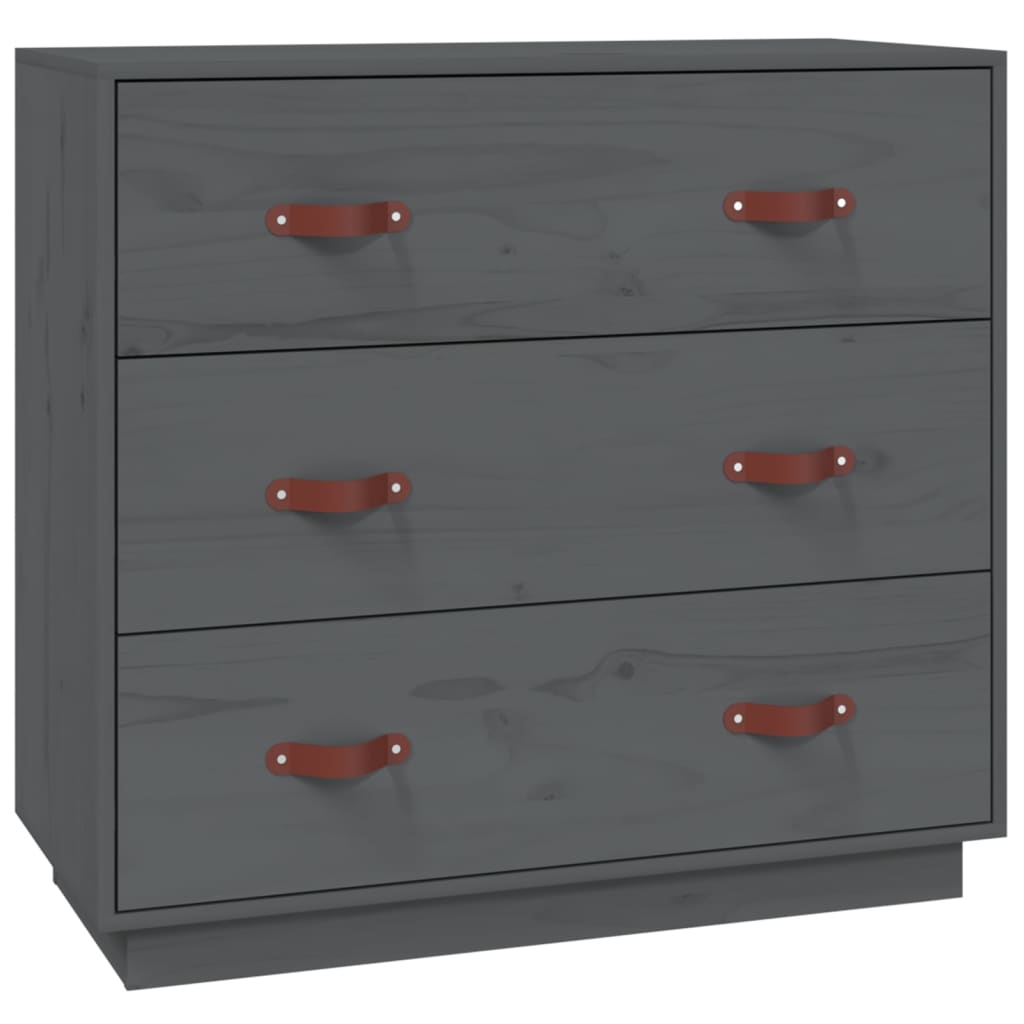 vidaXL Dressoir 80x40x75 cm massief grenenhout