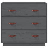 vidaXL Dressoir 80x40x75 cm massief grenenhout