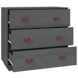vidaXL Dressoir 80x40x75 cm massief grenenhout