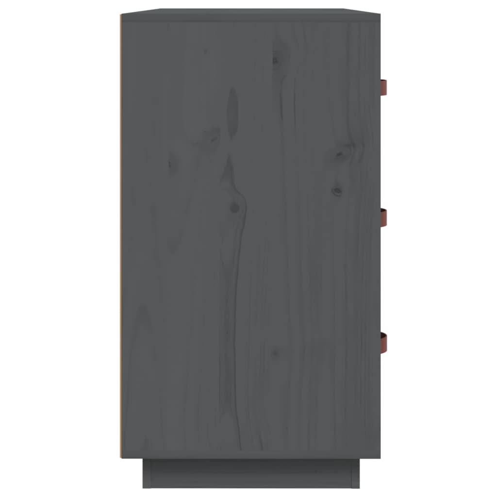 vidaXL Dressoir 80x40x75 cm massief grenenhout