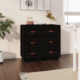 vidaXL Dressoir 80x40x75 cm massief grenenhout
