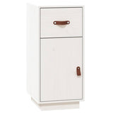 vidaXL Dressoir 34x40x75 cm massief grenenhout