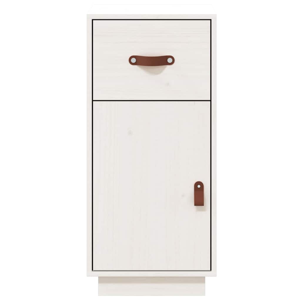 vidaXL Dressoir 34x40x75 cm massief grenenhout