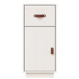 vidaXL Dressoir 34x40x75 cm massief grenenhout