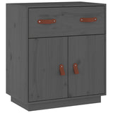 vidaXL Dressoir 65,5x40x75 cm massief grenenhout
