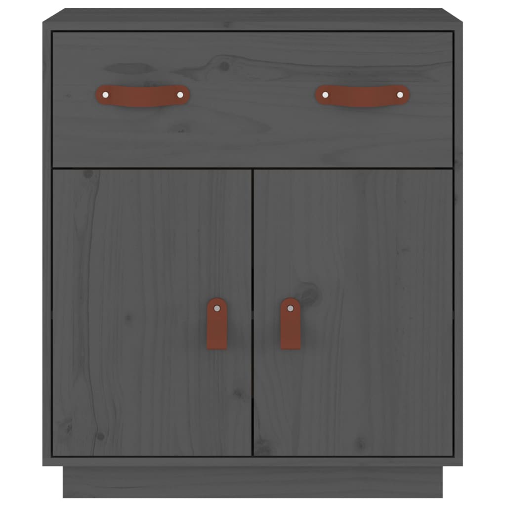 vidaXL Dressoir 65,5x40x75 cm massief grenenhout