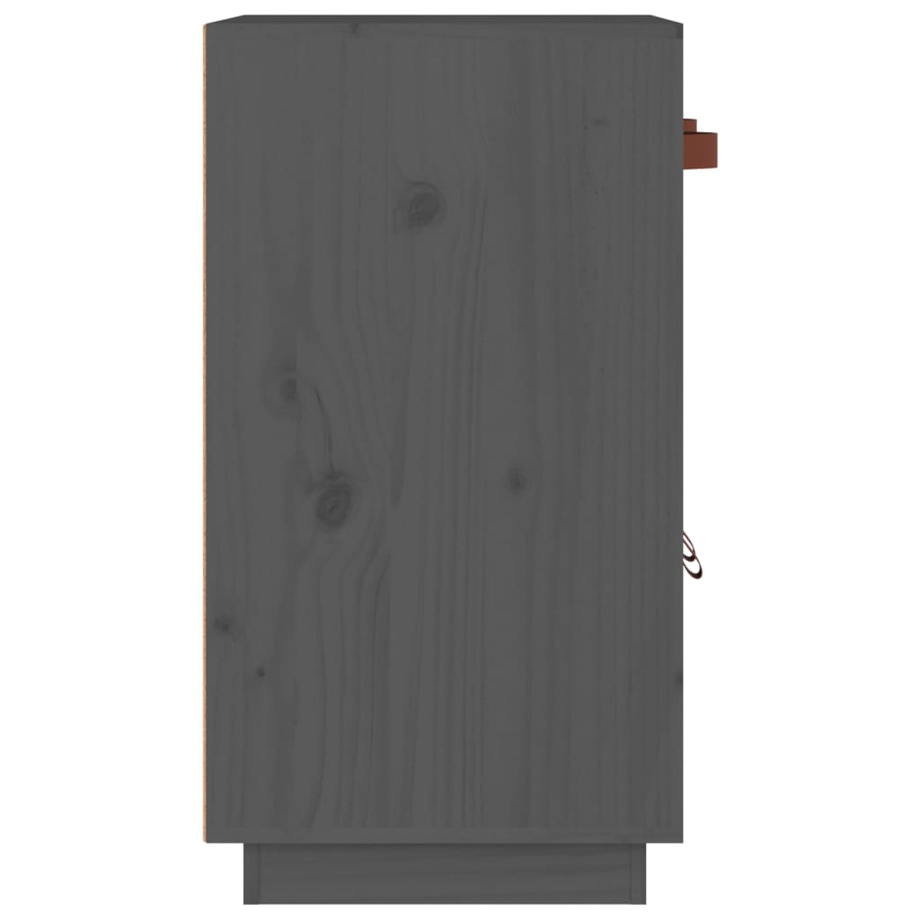 vidaXL Dressoir 65,5x40x75 cm massief grenenhout