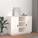 vidaXL Dressoir 100x40x75 cm massief grenenhout