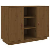 vidaXL Dressoir 100x40x75 cm massief grenenhout