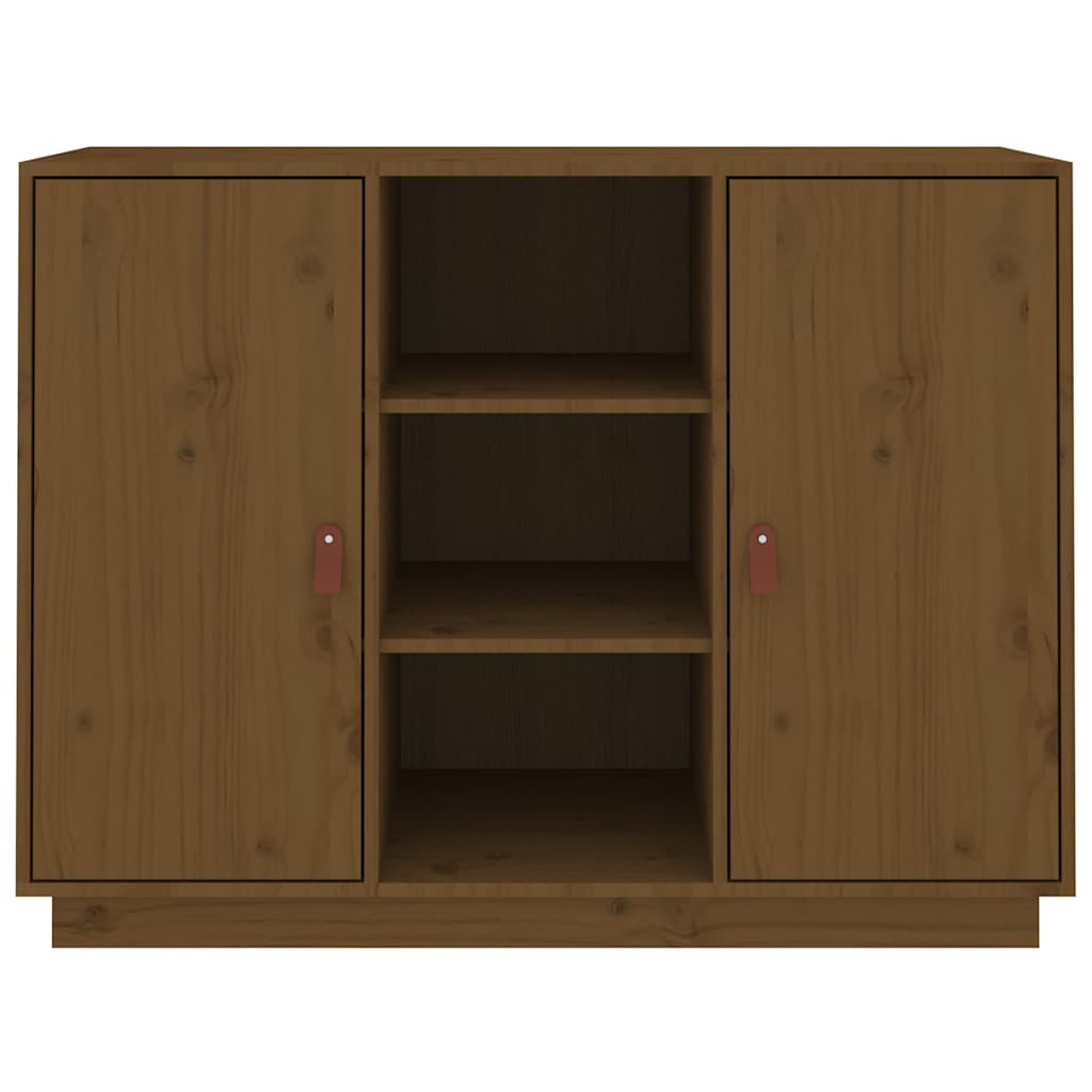 vidaXL Dressoir 100x40x75 cm massief grenenhout
