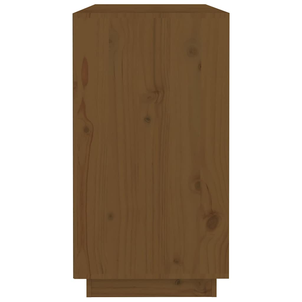 vidaXL Dressoir 100x40x75 cm massief grenenhout