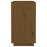 vidaXL Dressoir 100x40x75 cm massief grenenhout