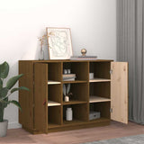 vidaXL Dressoir 100x40x75 cm massief grenenhout