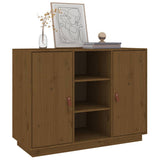 vidaXL Dressoir 100x40x75 cm massief grenenhout