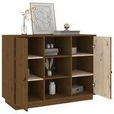 vidaXL Dressoir 100x40x75 cm massief grenenhout