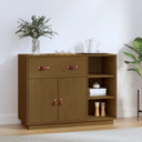vidaXL Sideboard 98.5x40x75 cm Solid Pinewood