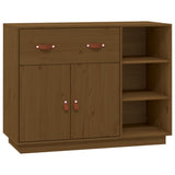 vidaXL Sideboard 98.5x40x75 cm Solid Pinewood