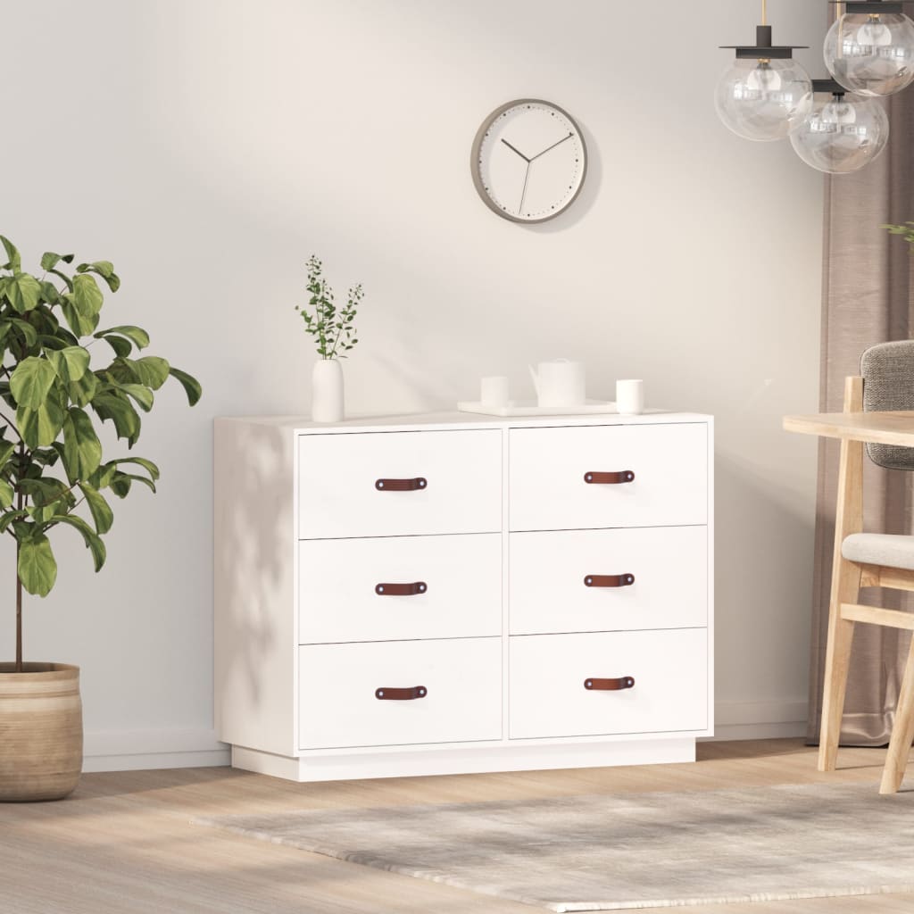 vidaXL Dressoir 100x40x75 cm massief grenenhout