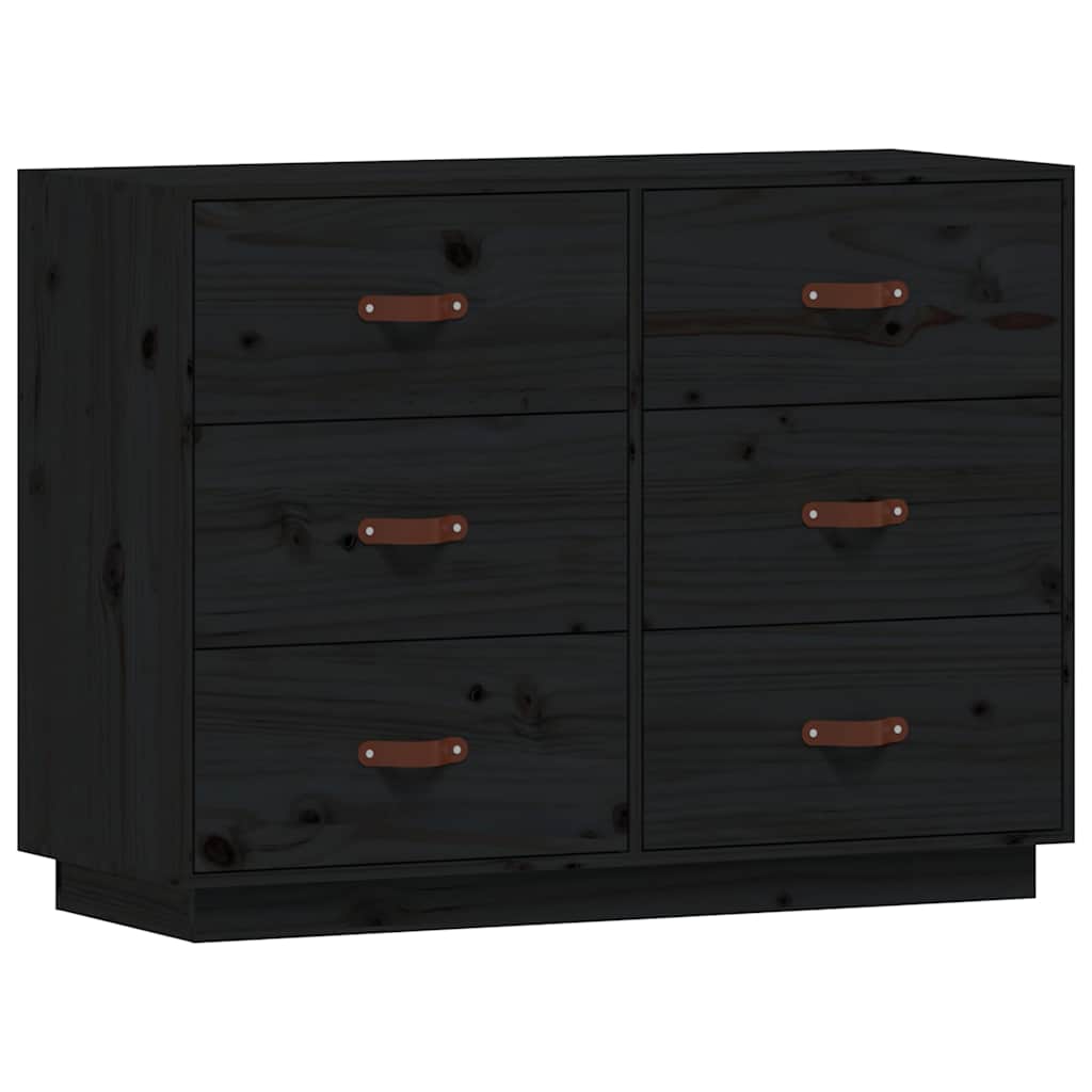 vidaXL Dressoir 100x40x75 cm massief grenenhout