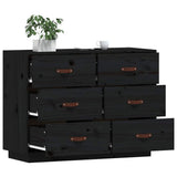 vidaXL Dressoir 100x40x75 cm massief grenenhout