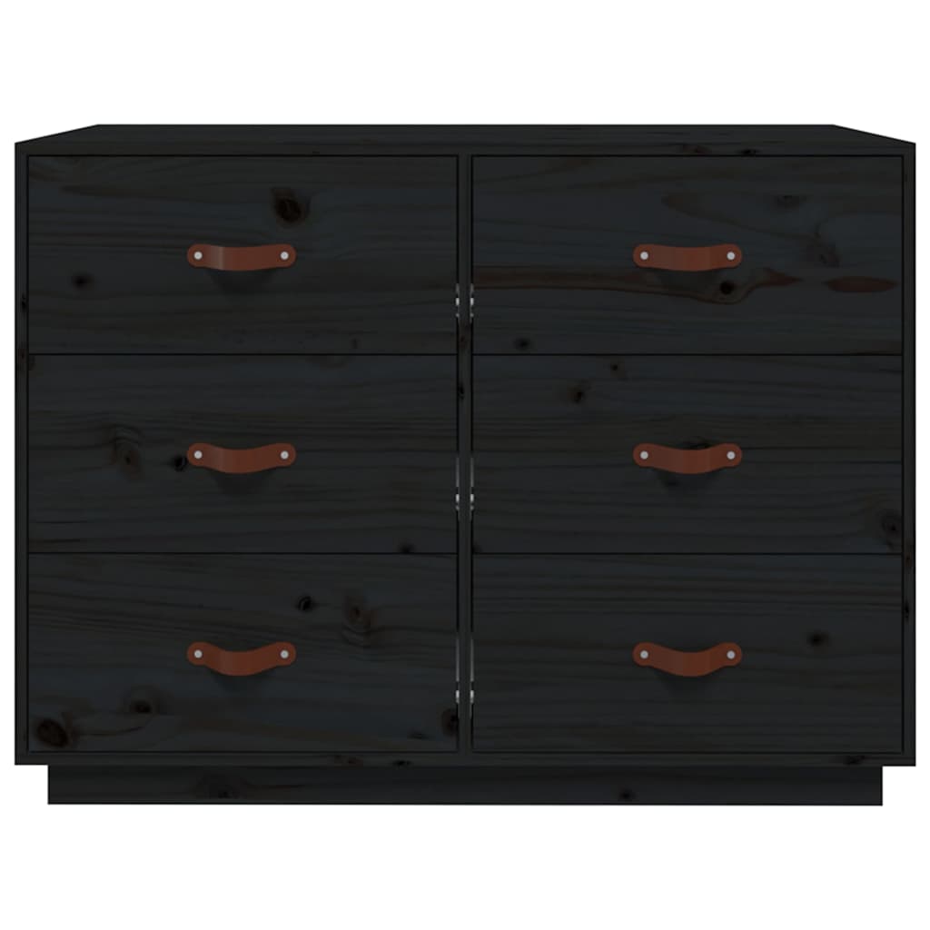 vidaXL Dressoir 100x40x75 cm massief grenenhout