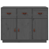 vidaXL Dressoir 100x40x75 cm massief grenenhout