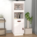 vidaXL Hoge kast 34x40x108,5 cm massief grenenhout