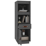 vidaXL Hoge kast 34x40x108,5 cm massief grenenhout