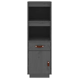 vidaXL Hoge kast 34x40x108,5 cm massief grenenhout