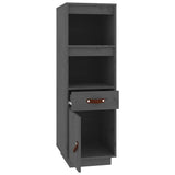 vidaXL Hoge kast 34x40x108,5 cm massief grenenhout