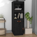 vidaXL Hoge kast 34x40x108,5 cm massief grenenhout
