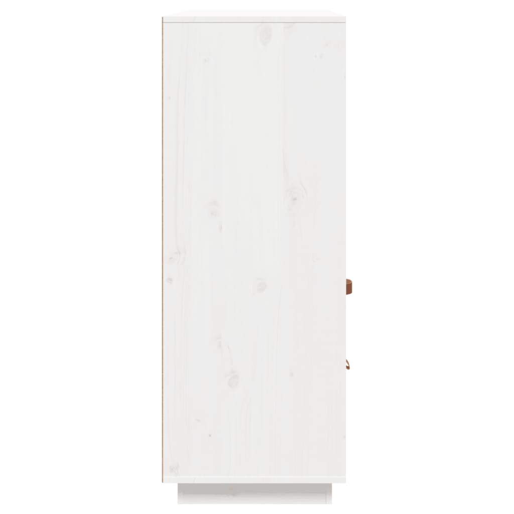 vidaXL Hoge kast 100x40x108,5 cm massief grenenhout